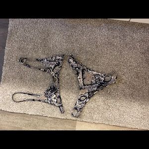 Snake skin bikini